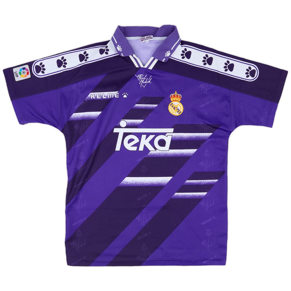 1994-96 Real Madrid Away Shirt - 8/10 - (M)