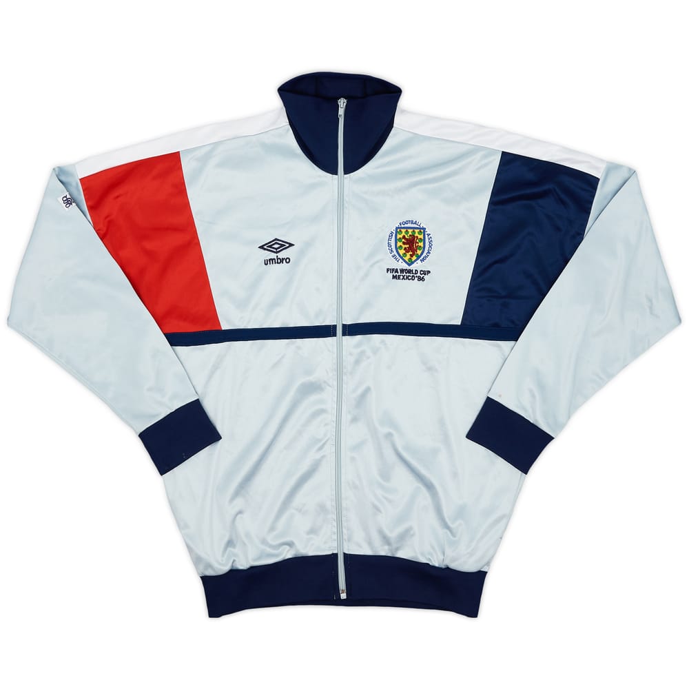 1986-88 Scotland Umbro Track Jacket - 8/10 - (XL)