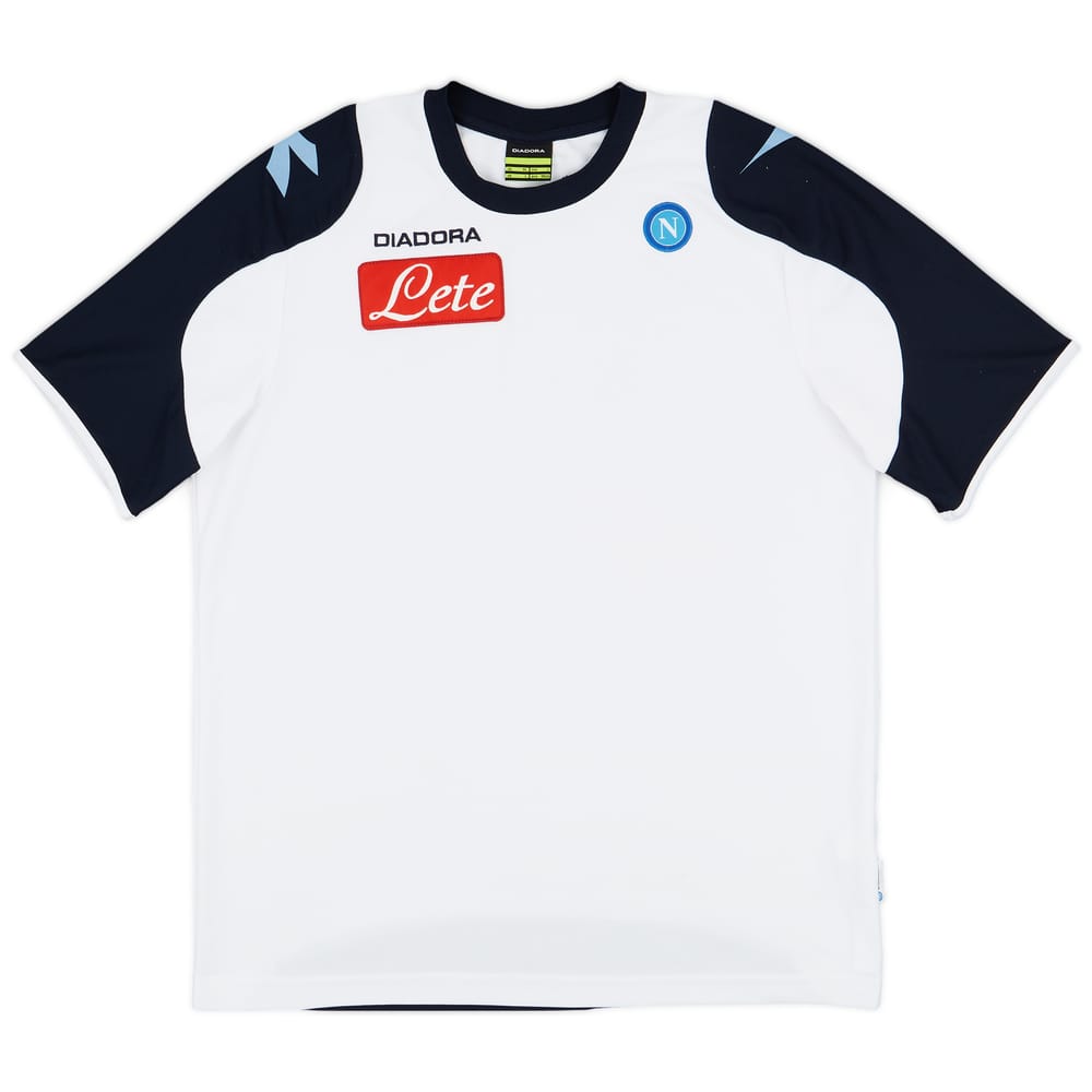 2008-09 Napoli Diadora Training Shirt - 9/10 - (L)