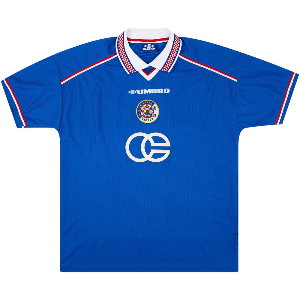 1999-00 Croatia Zagreb Match Issue Home Shirt Cvitanovic #17