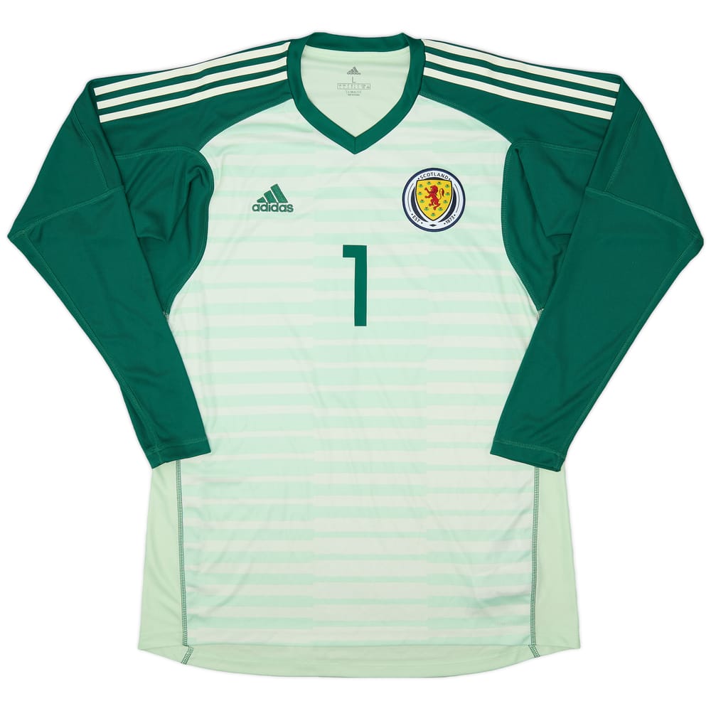 2018-19 Scotland GK Shirt #1 - 8/10 - (L)