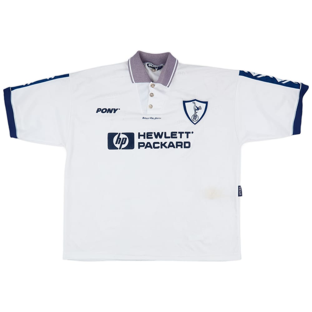 1995-97 Tottenham Home Shirt - 6/10 - (XL)