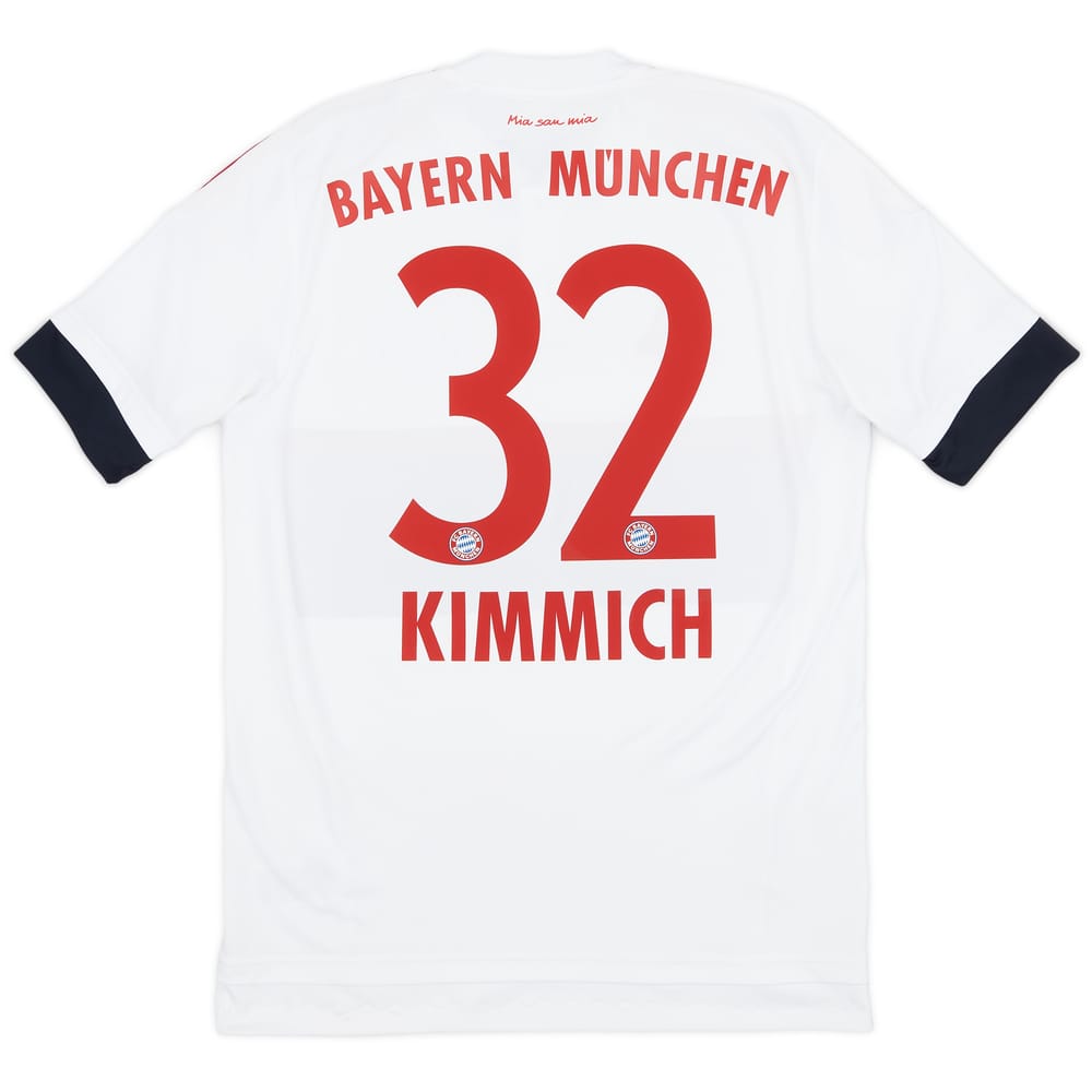 2015-16 Bayern Munich Away Shirt Kimmich #32 - 9/10 - (S)