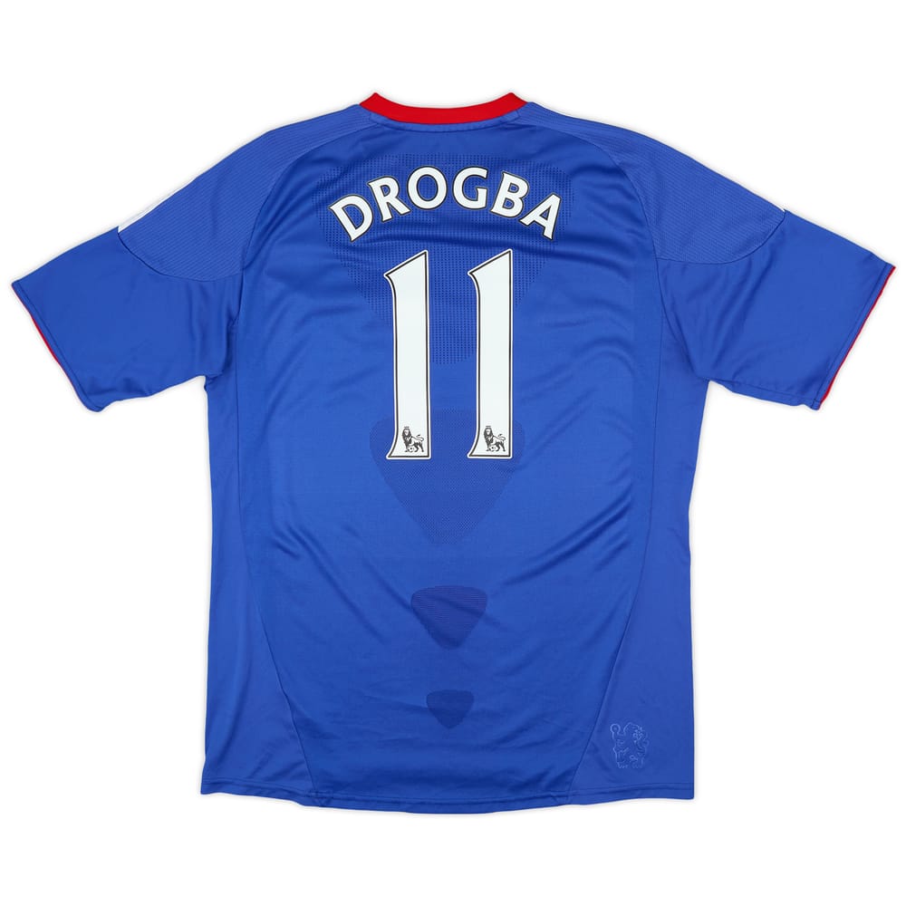 2010-11 Chelsea Home Shirt Drogba #11 - 6/10 - (L)