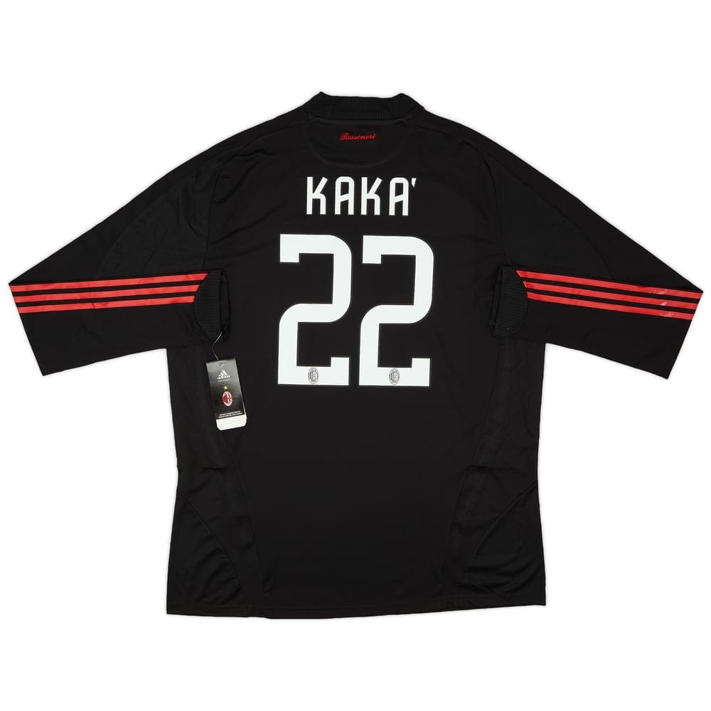 2008-09 AC Milan Player Issue Third L/S Shirt Kaka #22 (XXL)