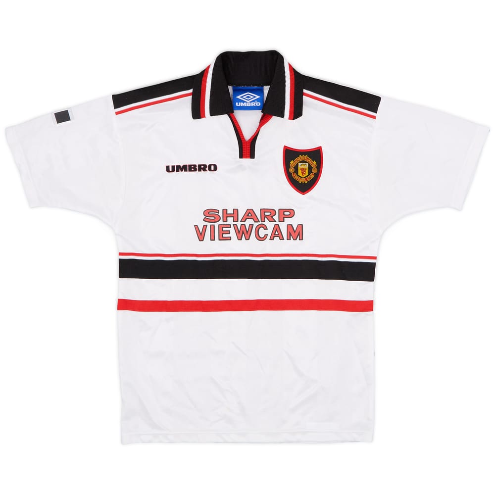 1997-99 Manchester United Away Shirt - 8/10 - (M.Boys)