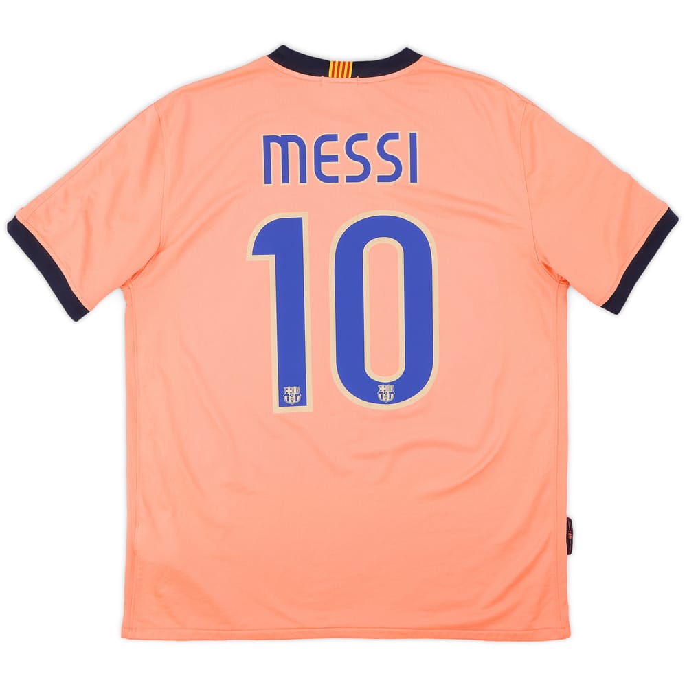 2009-10 Barcelona Away Shirt Messi #10 - 6/10 - (L)