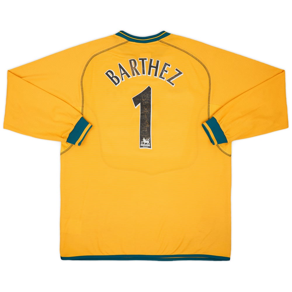 2000-02 Manchester United GK Shirt Barthez #1 - 7/10 - (L)