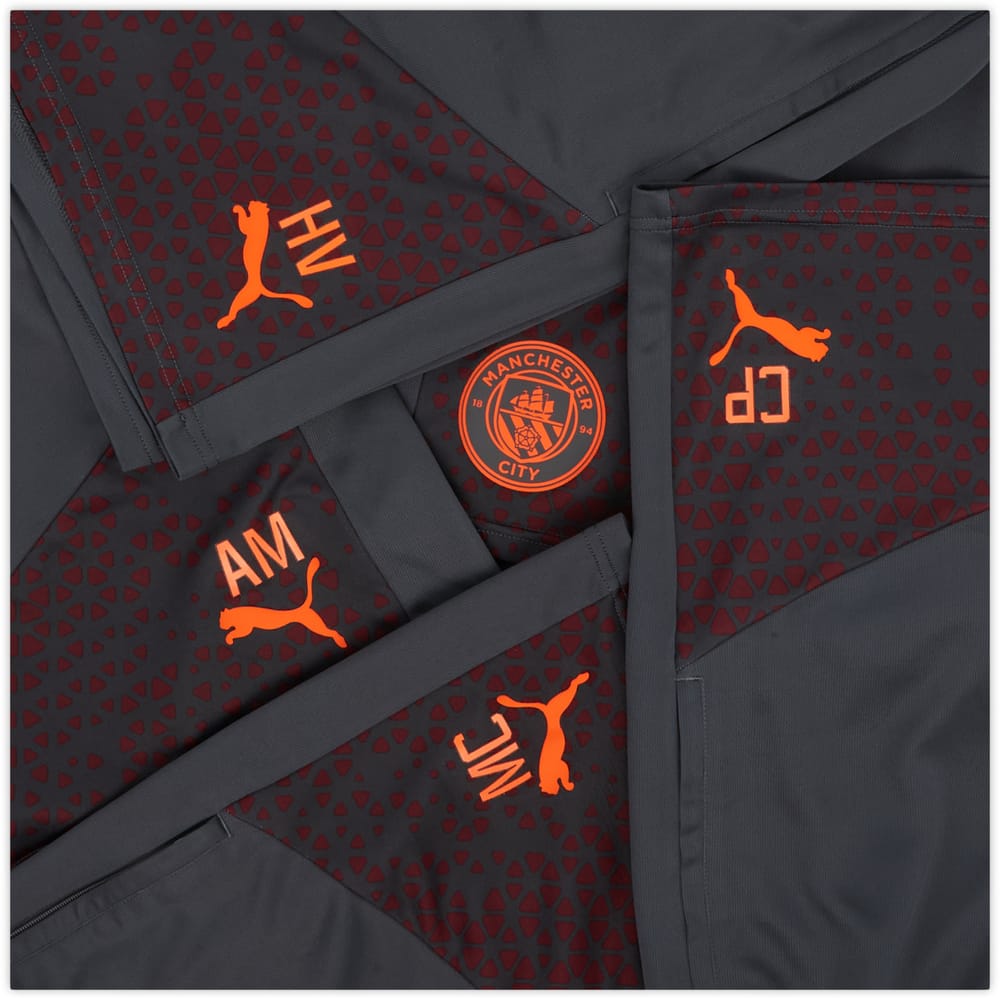 2023-24 Manchester City Staff Issue Training Shorts # - 7/10