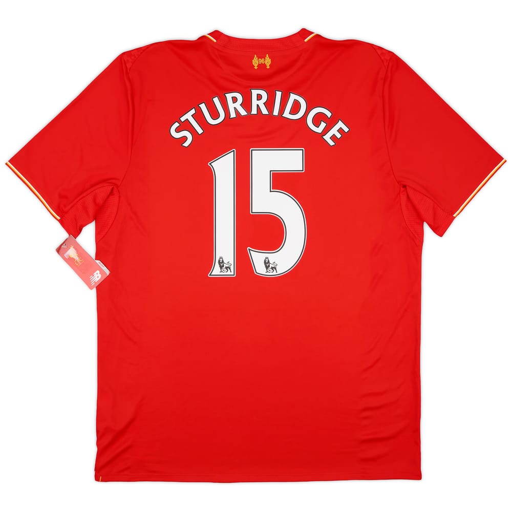 2015-16 Liverpool Home Shirt Sturridge #15 (XL)