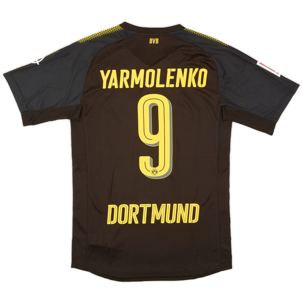 2017-18 Borussia Dortmund Away Authentic Shirt Yarmolenko #9 - 10/10 - (M)