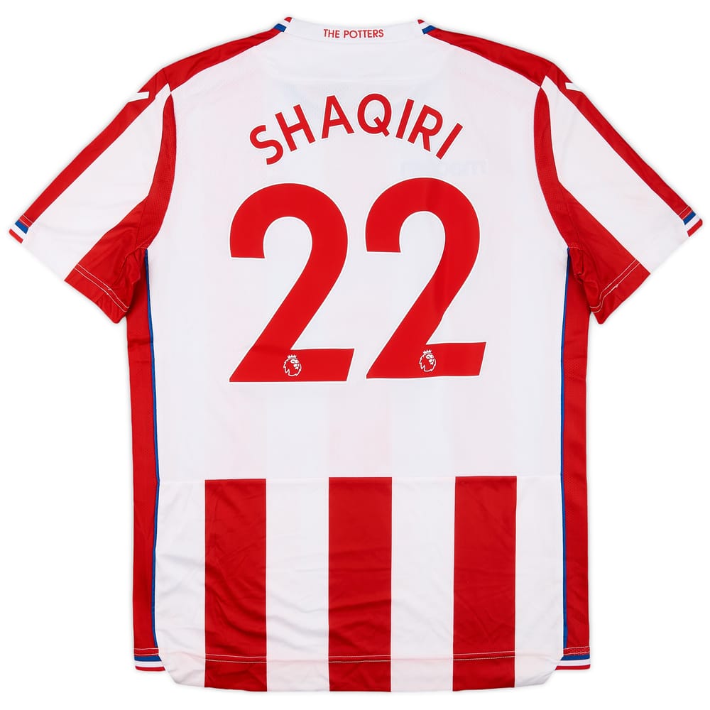 2017-18 Stoke City Home Shirt Shaqiri #22 (L)