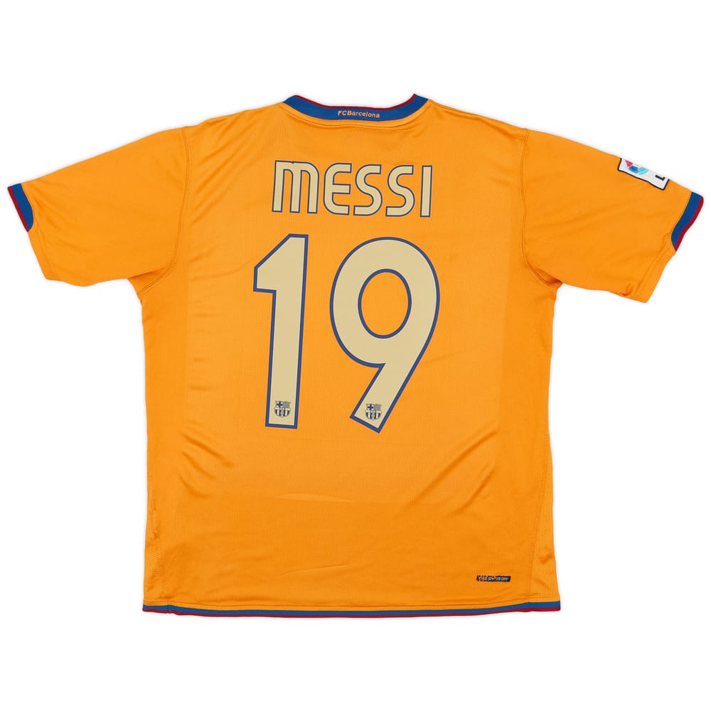 2006-08 Barcelona Away Shirt Messi #19 - 7/10 - (L)