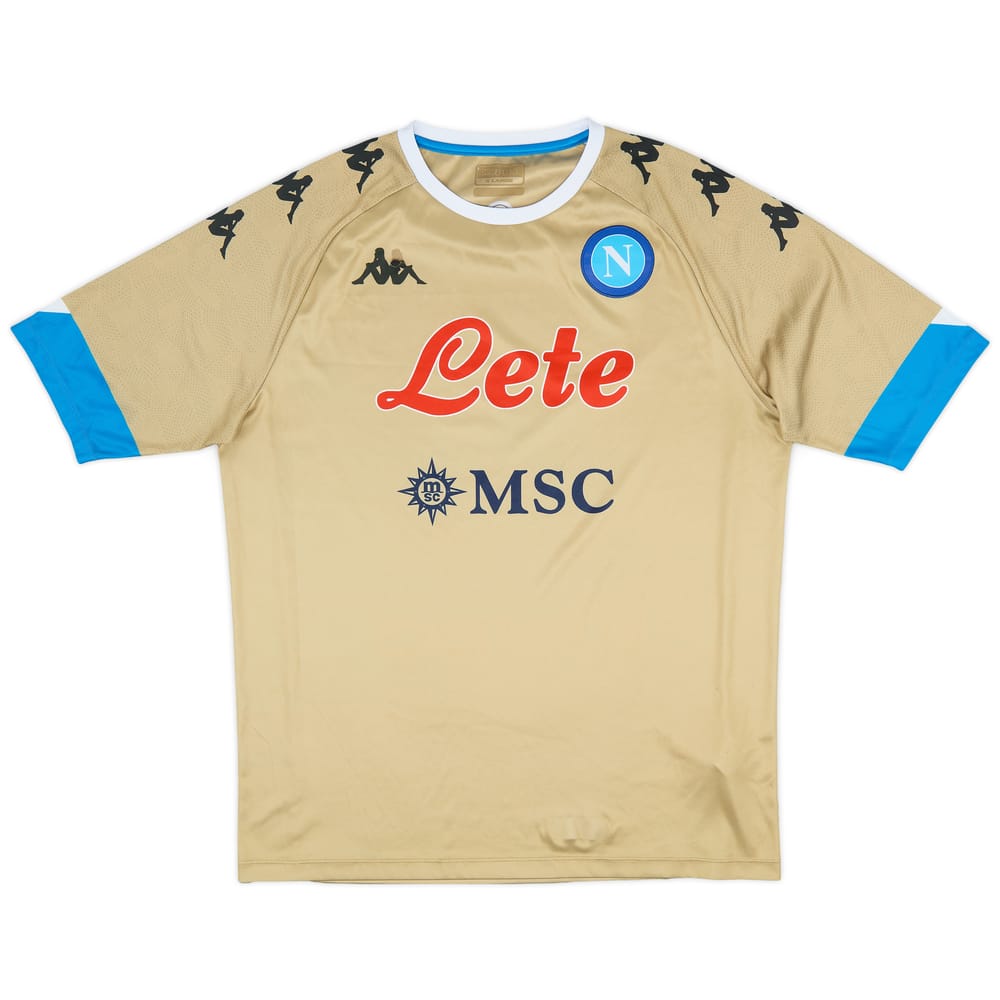 2020-21 Napoli GK Shirt - 6/10 - (XL)