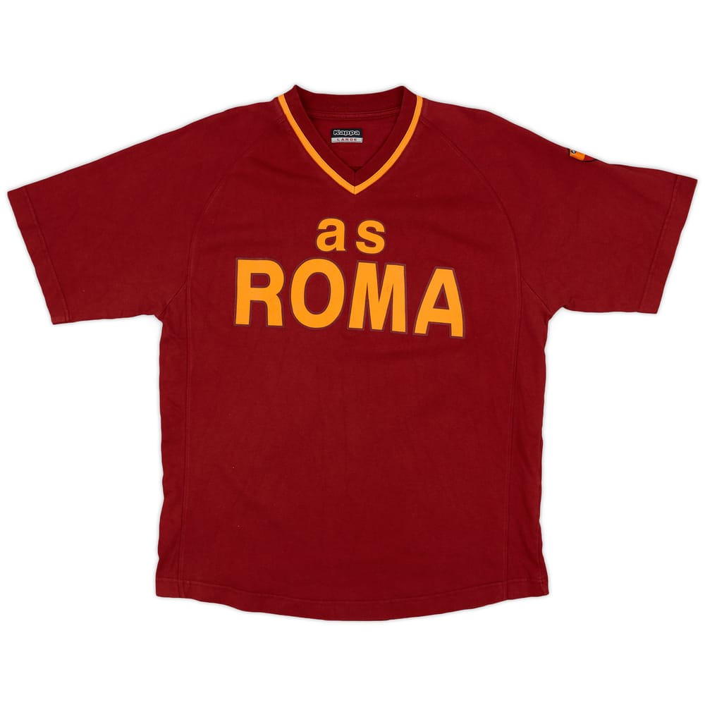 2009-10 Roma Kappa Cotton Tee - 6/10 - (L)