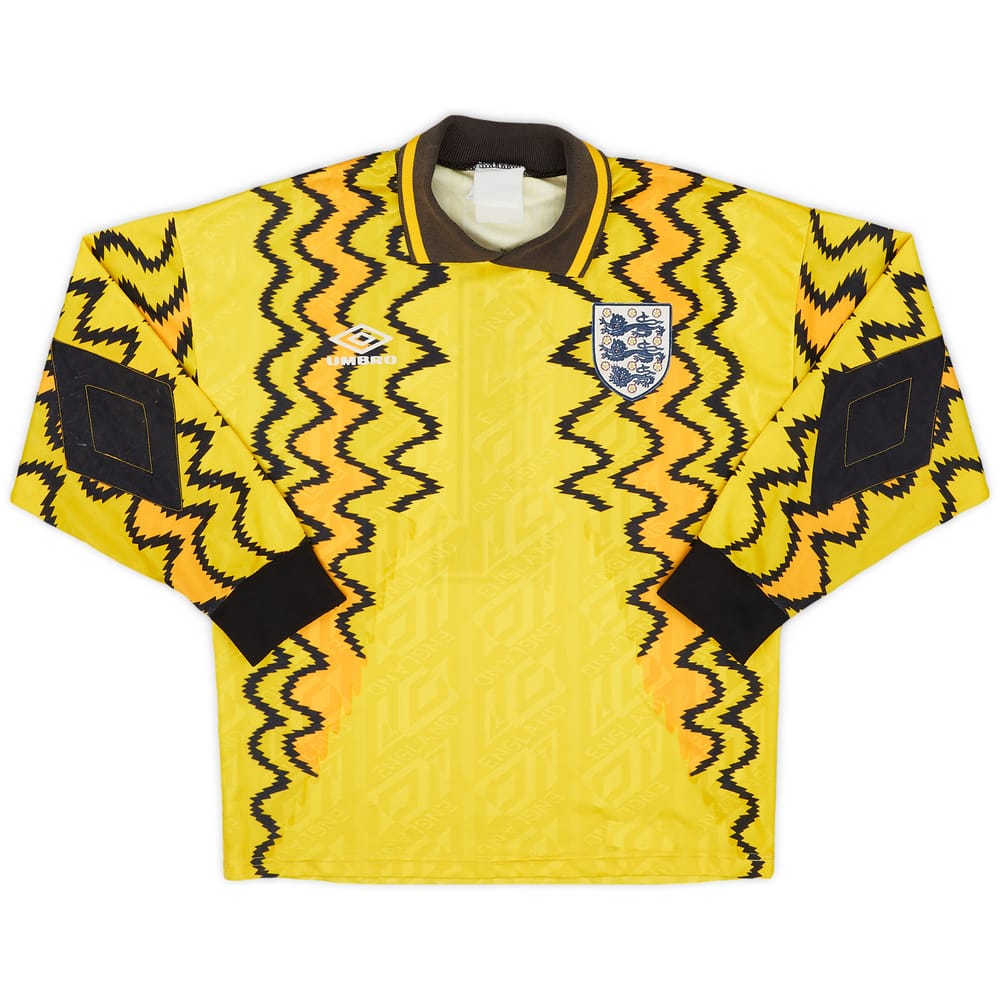 1992-94 England GK Shirt #1 - 6/10 - (XL.Boys)