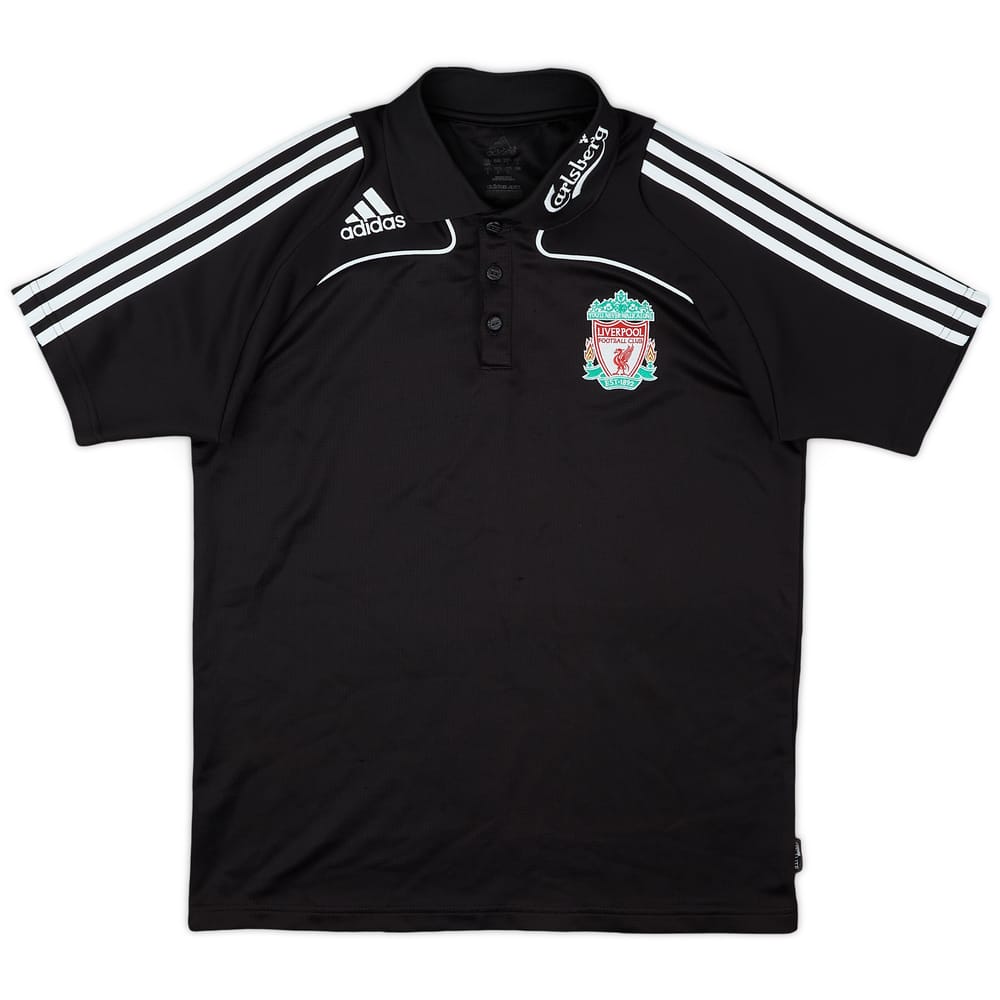 2008-09 Liverpool adidas Polo Shirt - 8/10 - (M)
