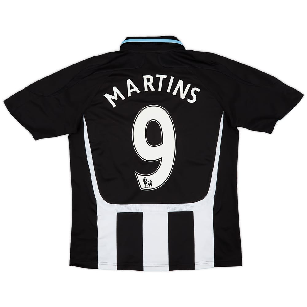 2007-09 Newcastle Home Shirt Martins #9 - 8/10 - (M)