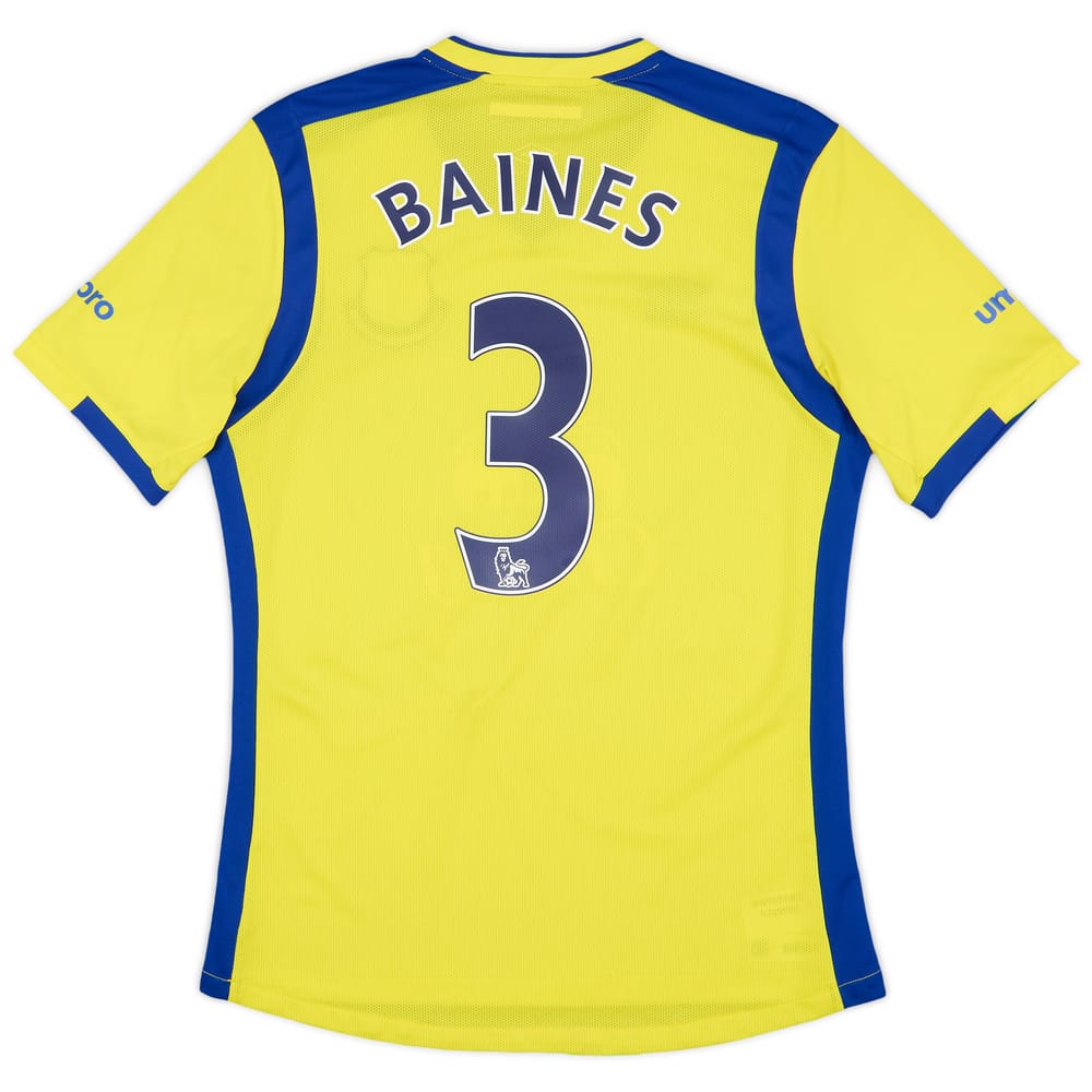 2016-17 Everton Third Shirt Baines #3 - 9/10 - (M)
