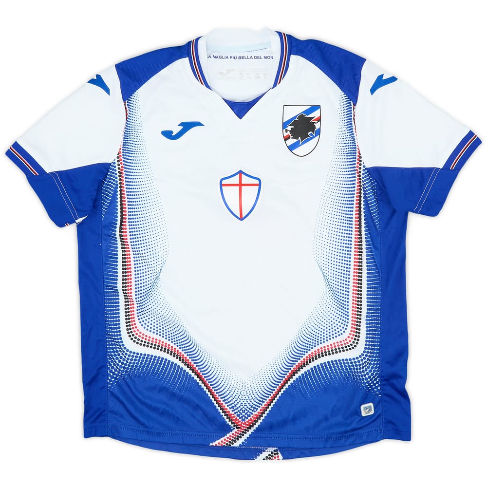 2019-20 Sampdoria Away Shirt #18 - 9/10 - (XS)