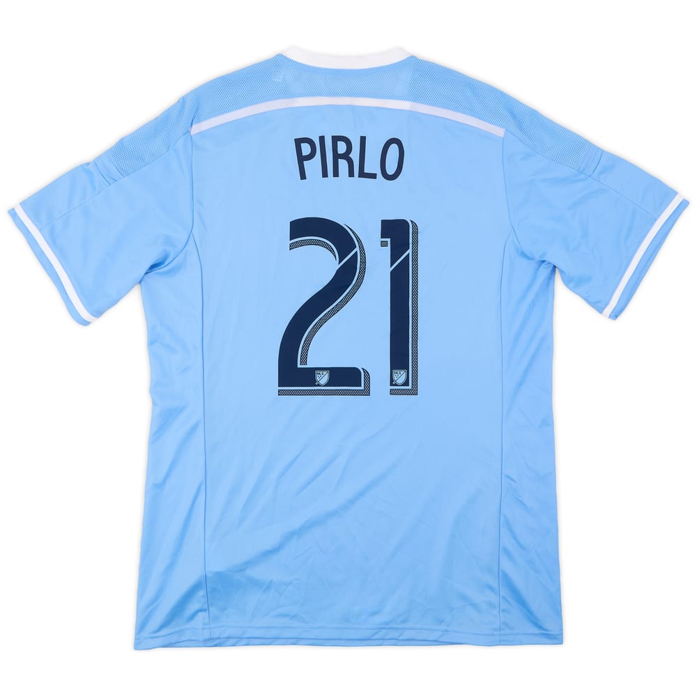 2015-16 New York City Authentic Home Shirt Pirlo #21 (XL)