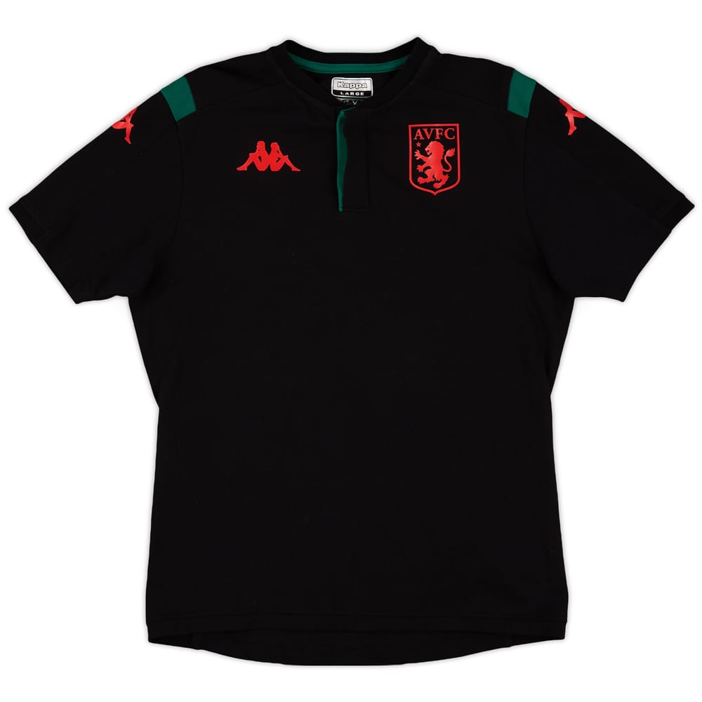 2019-20 Aston Villa Kappa Polo Shirt - 9/10 - (L)