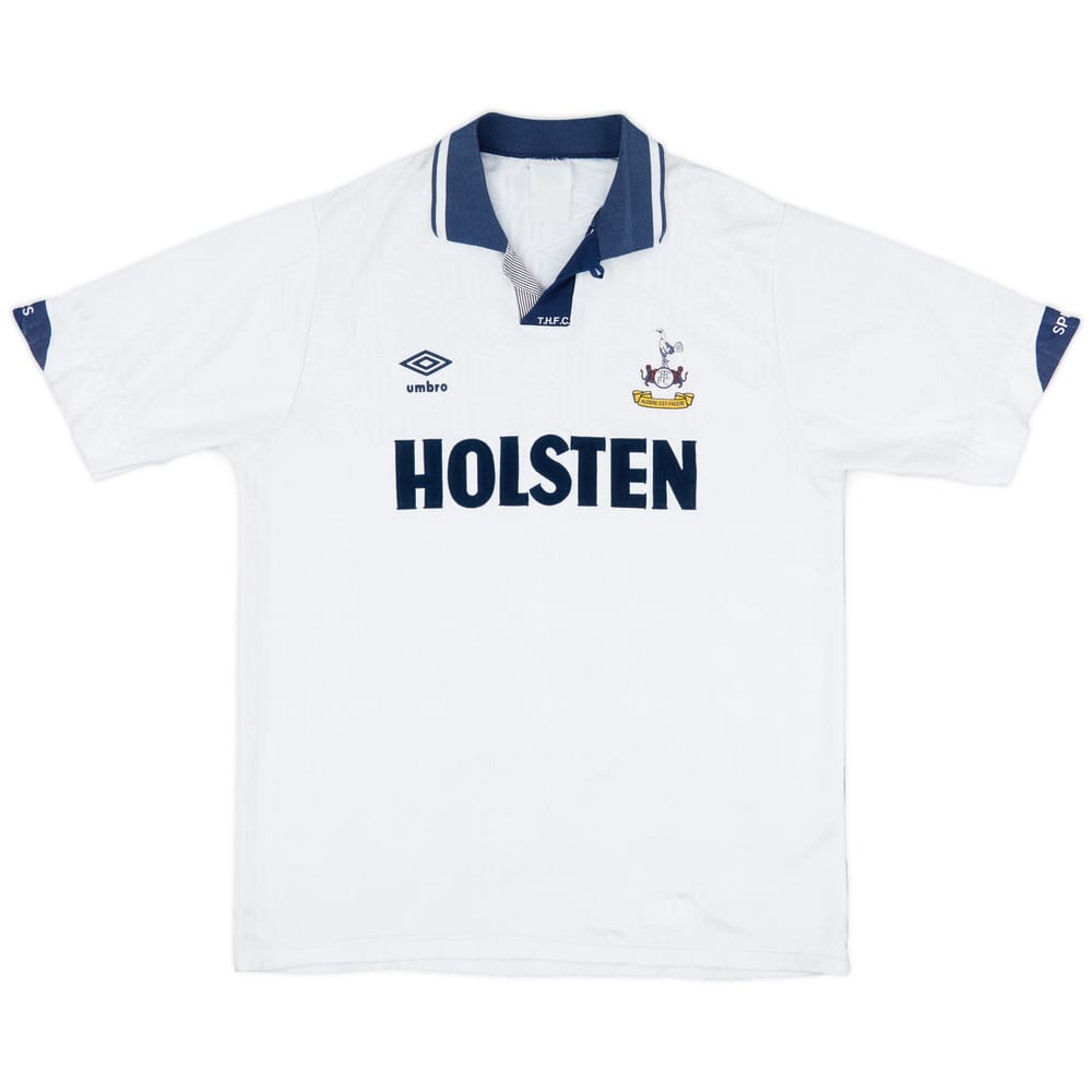 1991-93 Tottenham Home Shirt - 5/10 - (M)