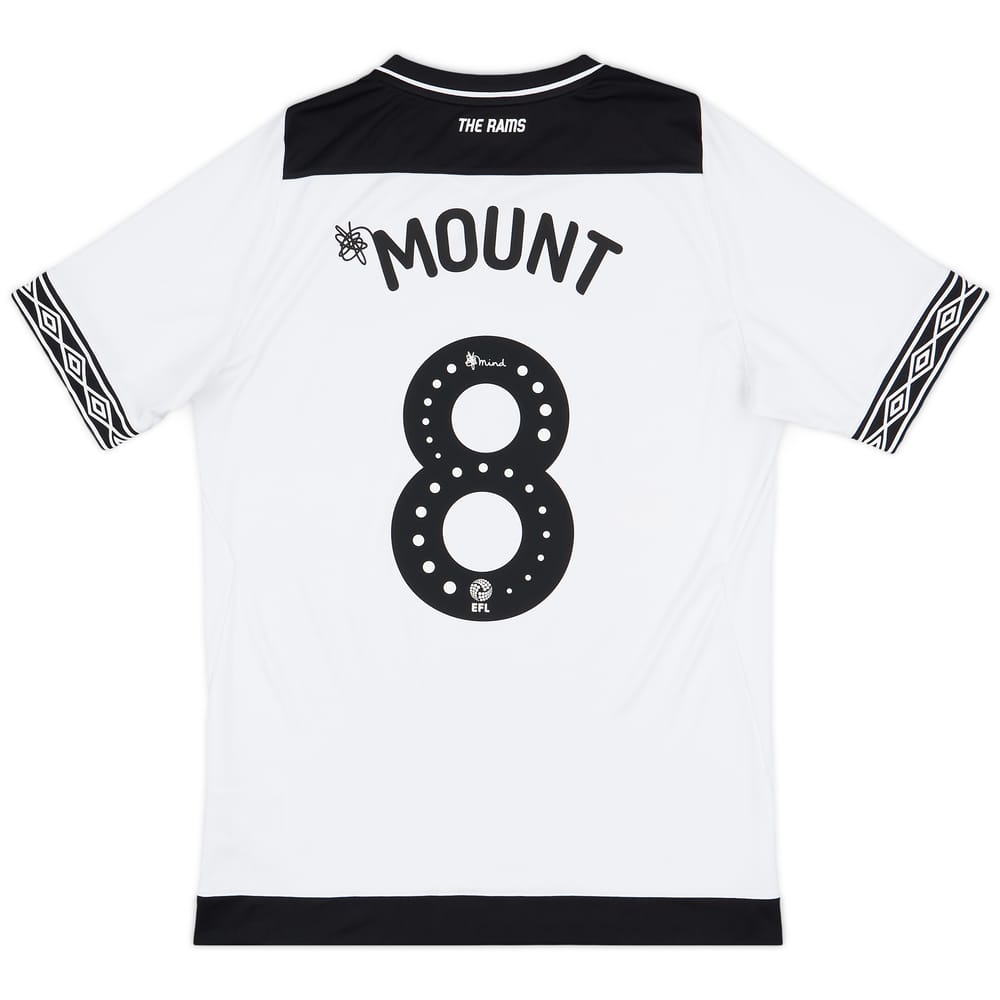2018-19 Derby County Home Shirt Mount #8 - 9/10 - (S)