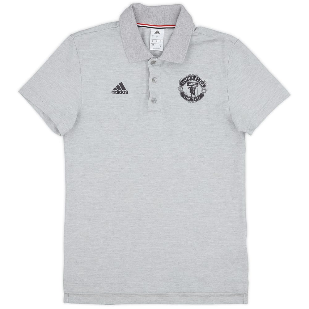 2015-16 Manchester United adidas Polo Shirt - 8/10 - (S)