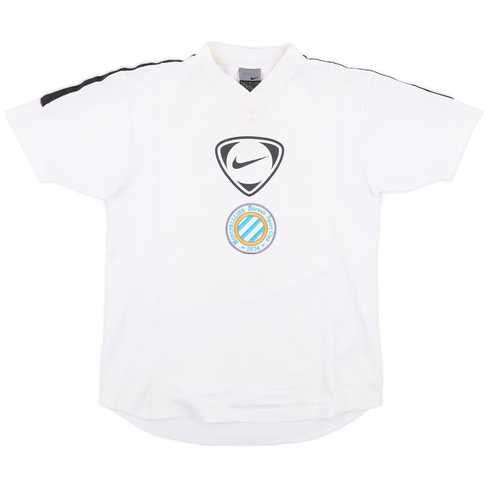 2002-03 Montpellier Nike Training Shirt - 7/10 - (M.Boys)