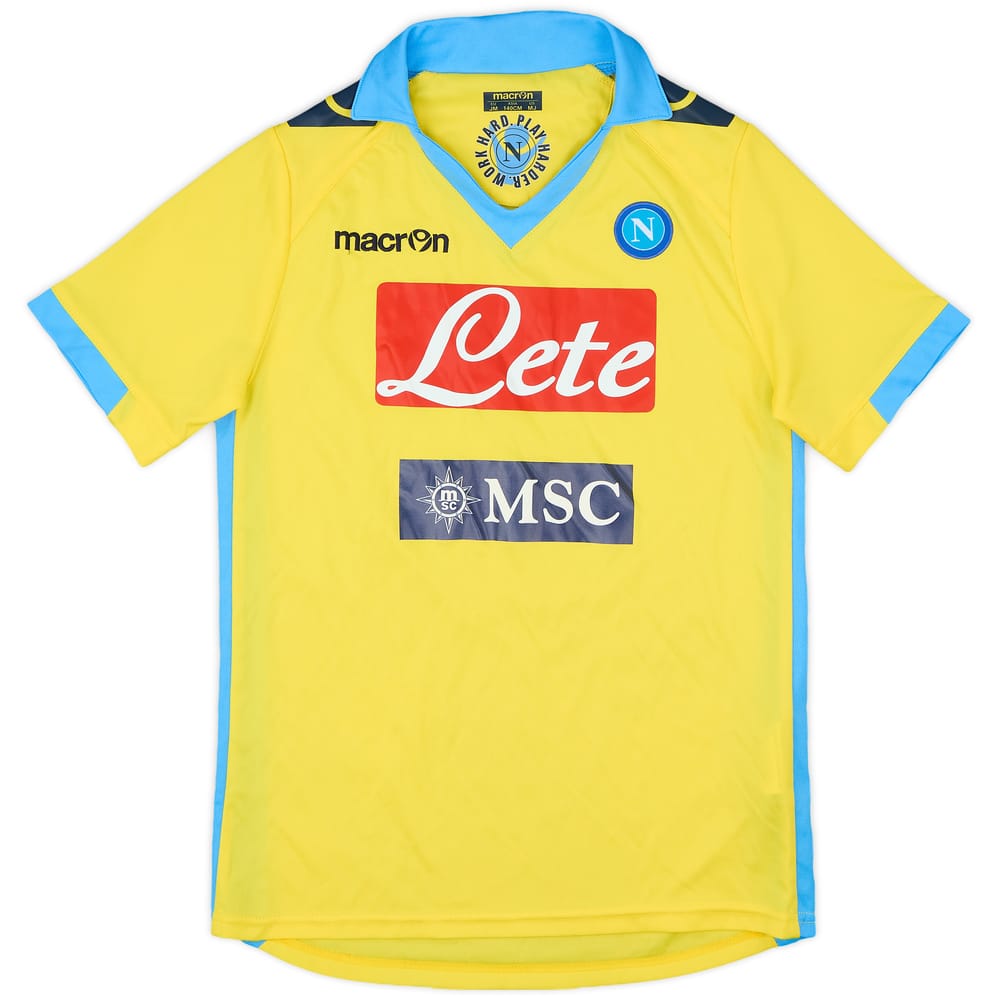 2011-12 Napoli Third Shirt - 9/10 - (M.Boys)