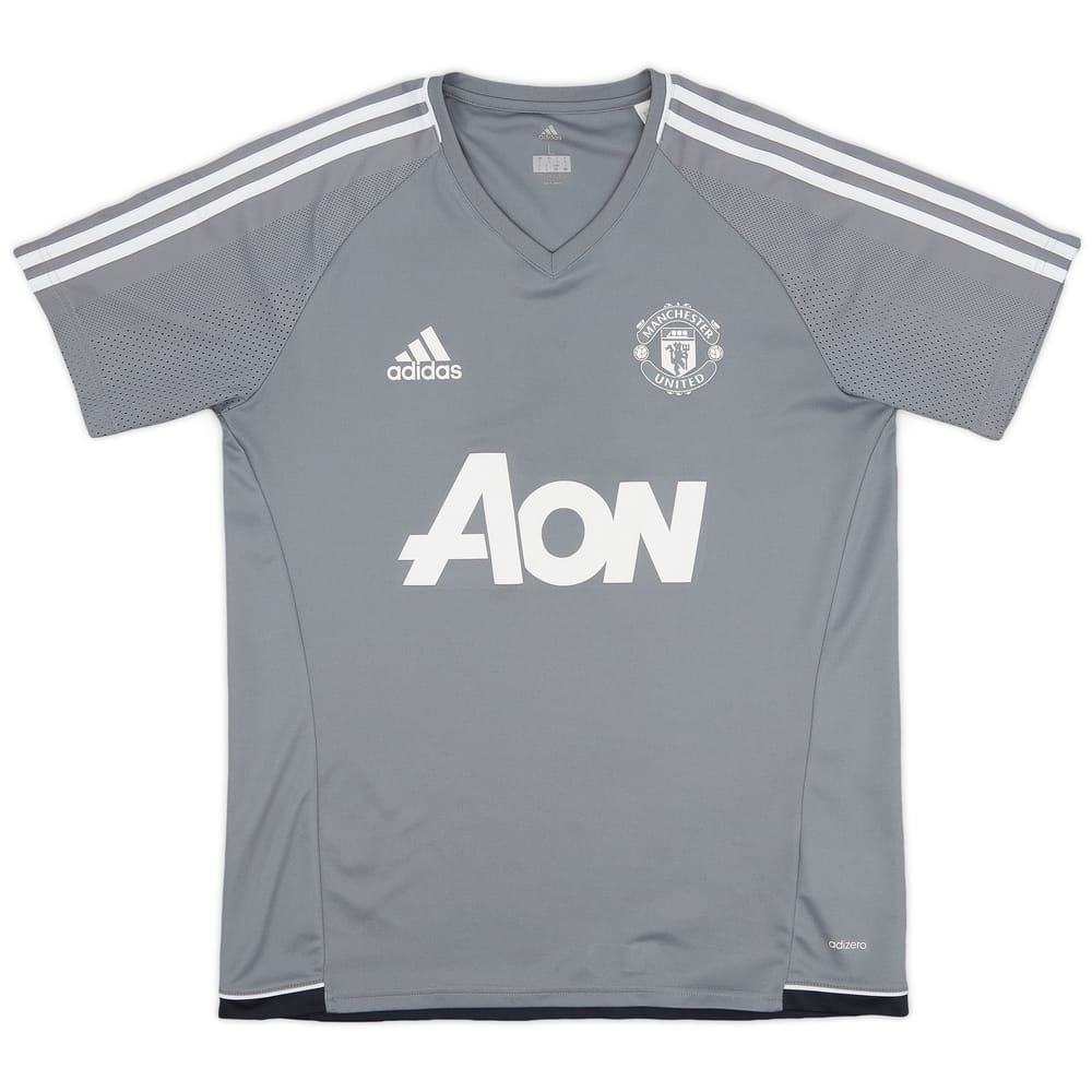 2017-18 Manchester United adidas Training Shirt - 8/10 - (L)