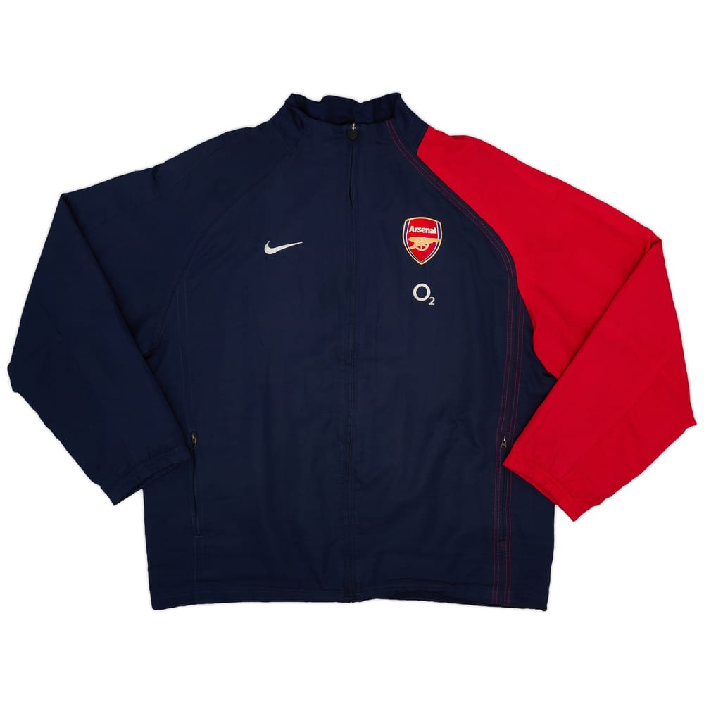 2004-05 Arsenal Nike Track Jacket - 9/10 - (XL)