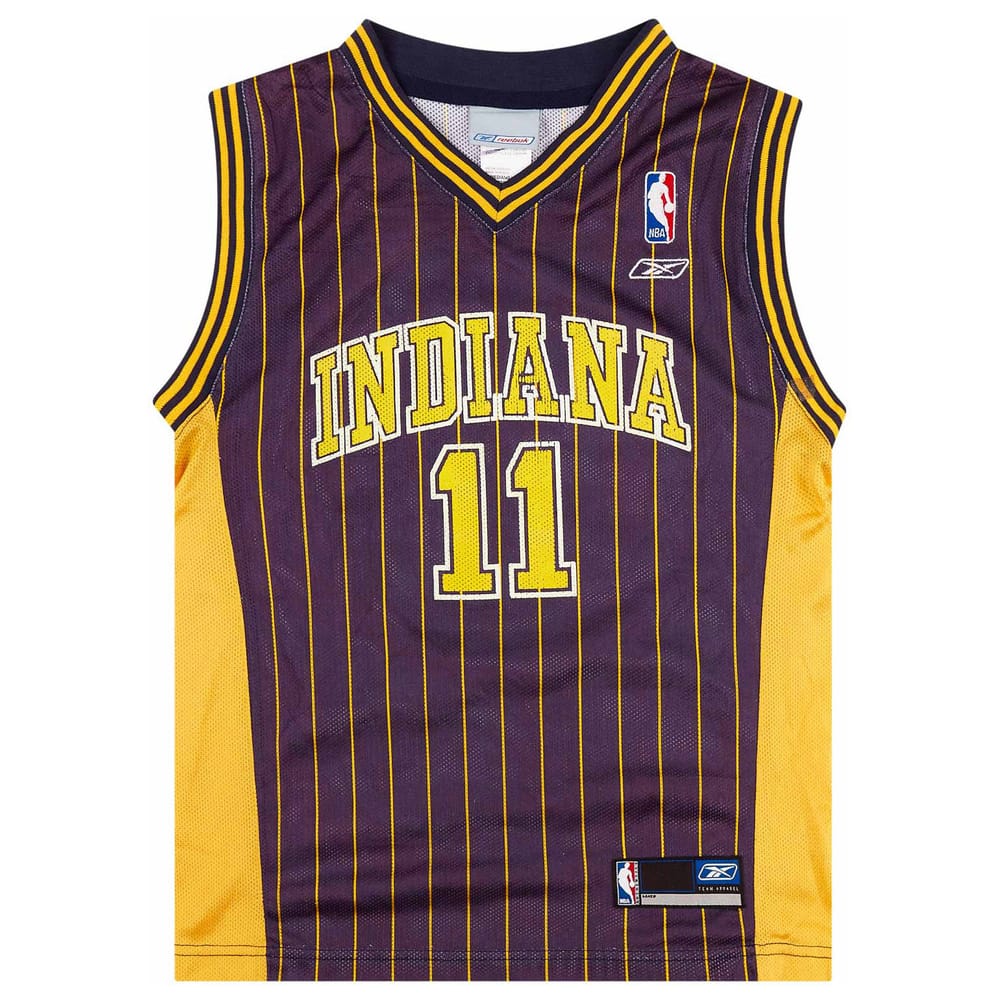 2002-05 Indiana Pacers Tinsley #11 Reebok Jersey (Away) Y