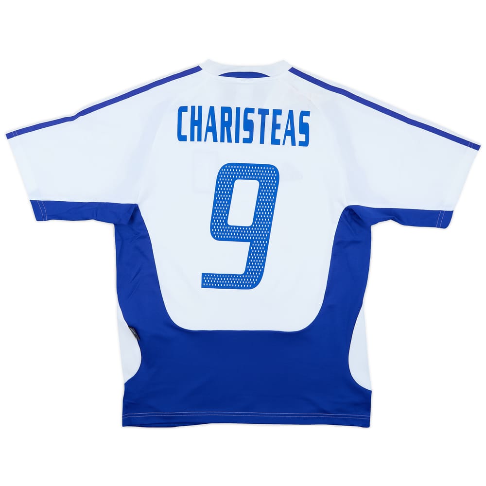 2004-06 Greece Away Shirt Charisteas #9 (S)