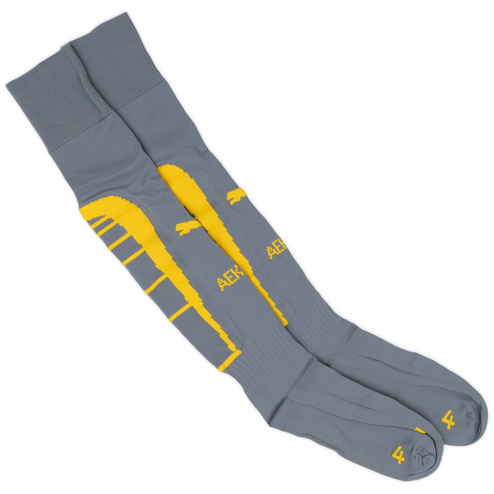 2011-12 AEK Athens GK Socks (UK 9-11)