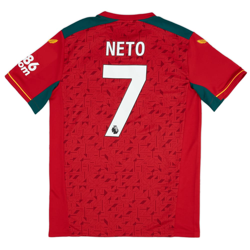 2023-24 Wolves Away Shirt Neto #7