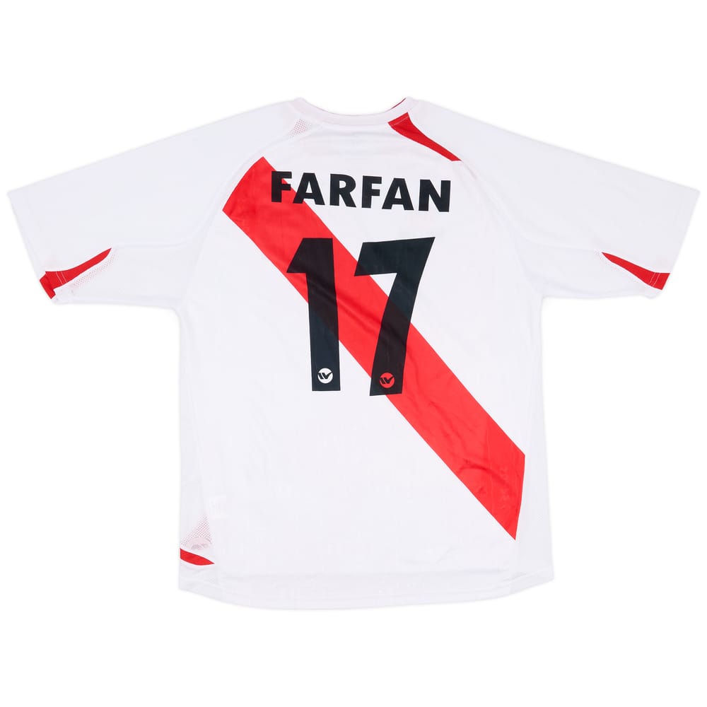2007-09 Peru Home Shirt Farfan #17 - 6/10 - (L)