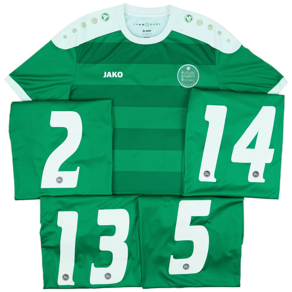 2022-23 St Gallen Youth Player Issue Home Shirt # - 5/10 - (S)