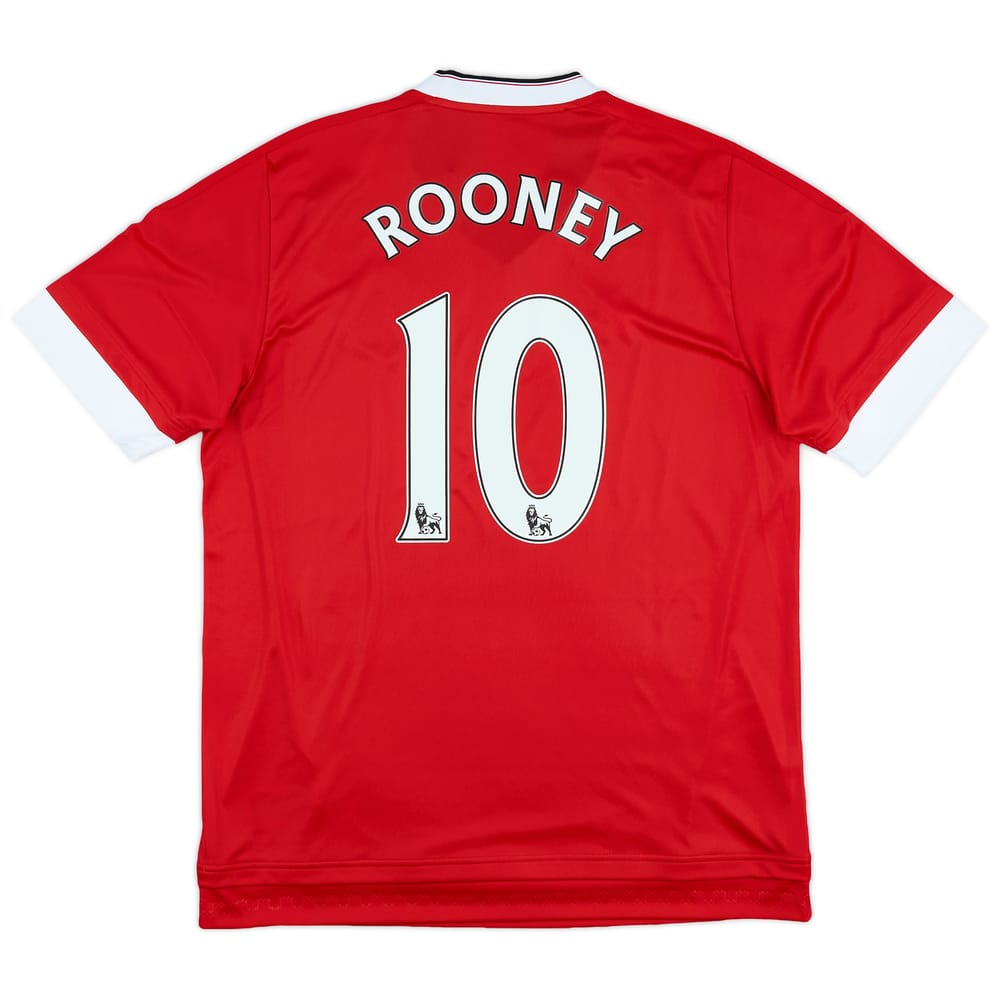 2015-16 Manchester United Home Shirt Rooney #10 (L)