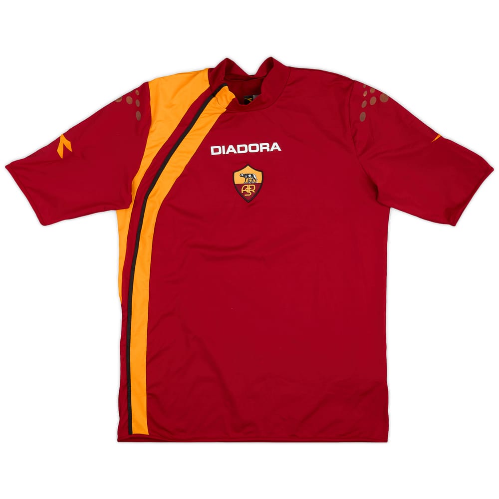 2005-06 Roma Home Shirt - 8/10 - (L)