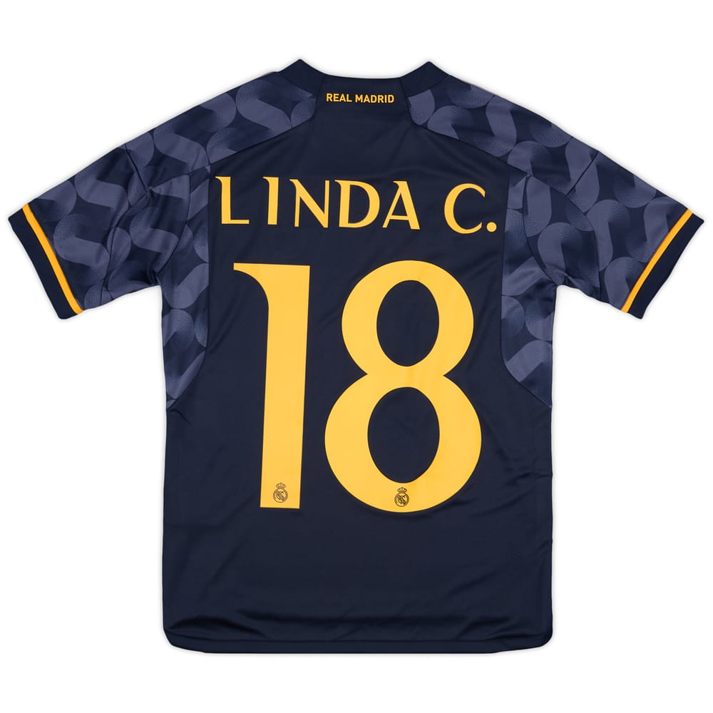 2023-24 Real Madrid Away Shirt Linda C. #18 (M.Kids)