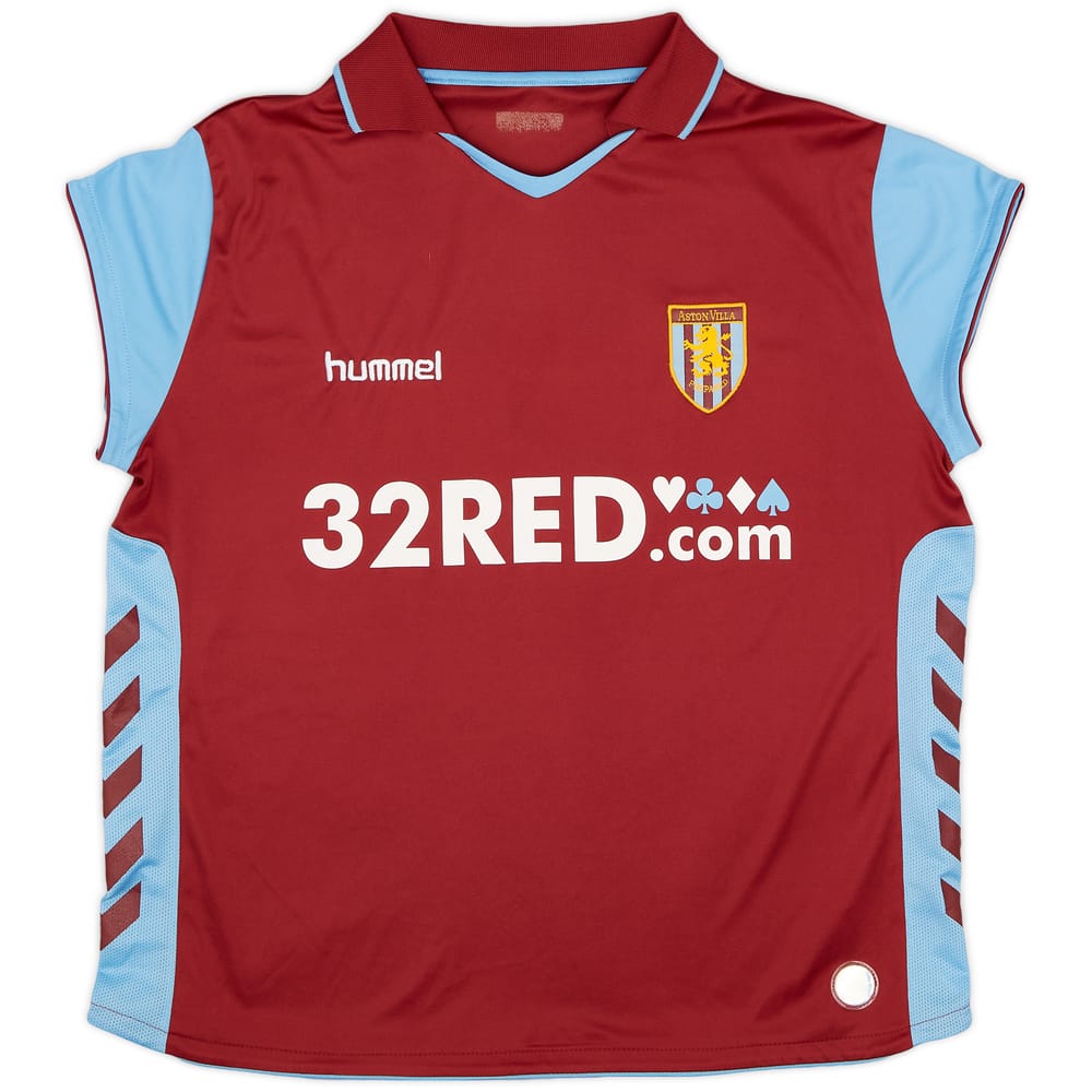 2006-07 Aston Villa Home Shirt - 9/10 - (Women's XL)