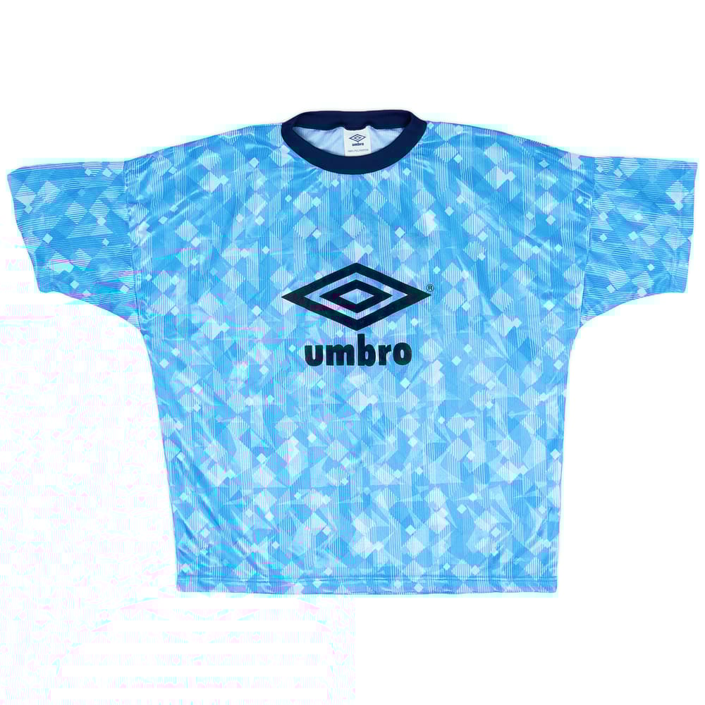 1990-92 England Player Issue Umbro Training Shirt (Hodge)