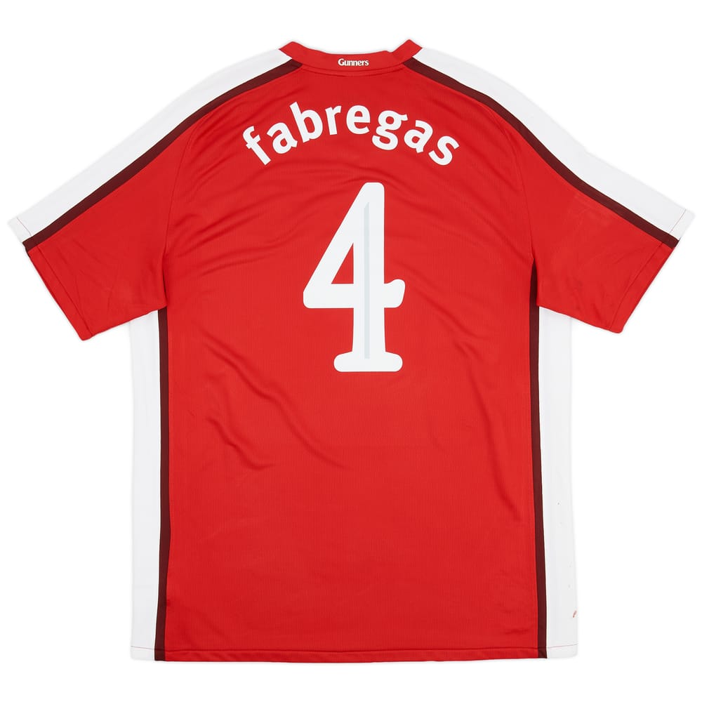 2008-10 Arsenal Home Shirt Fabregas #4 - 6/10 - (XL)