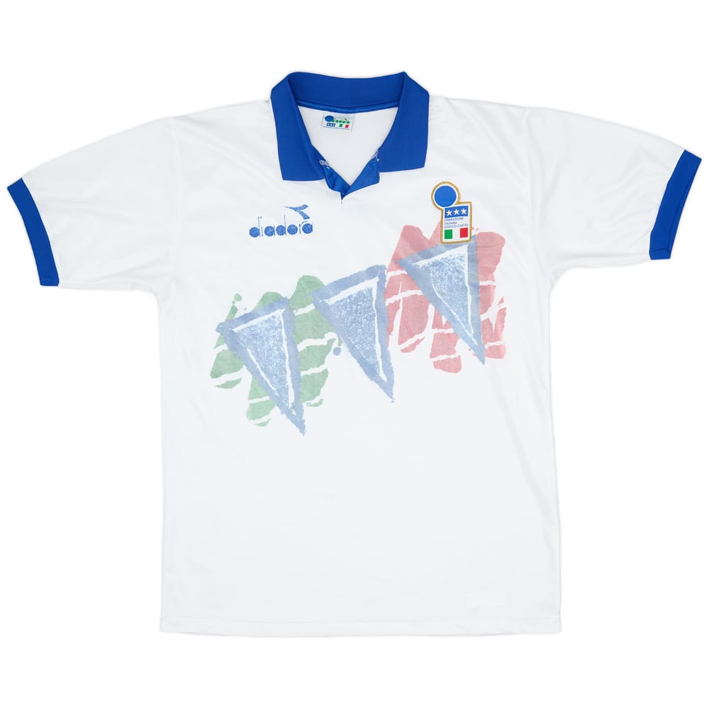 1992-94 Italy Diadora Training Shirt - 7/10 - (L)