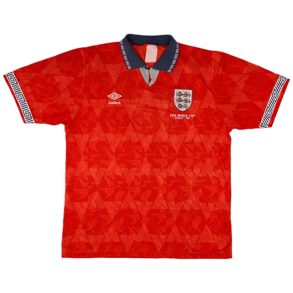 1990-93 England Away Shirt - 6/10 - (L)