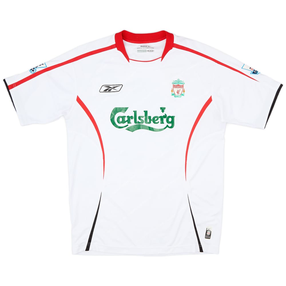 2005-06 Liverpool Away Shirt Champions of Europe #05 - 9/10 - (M)
