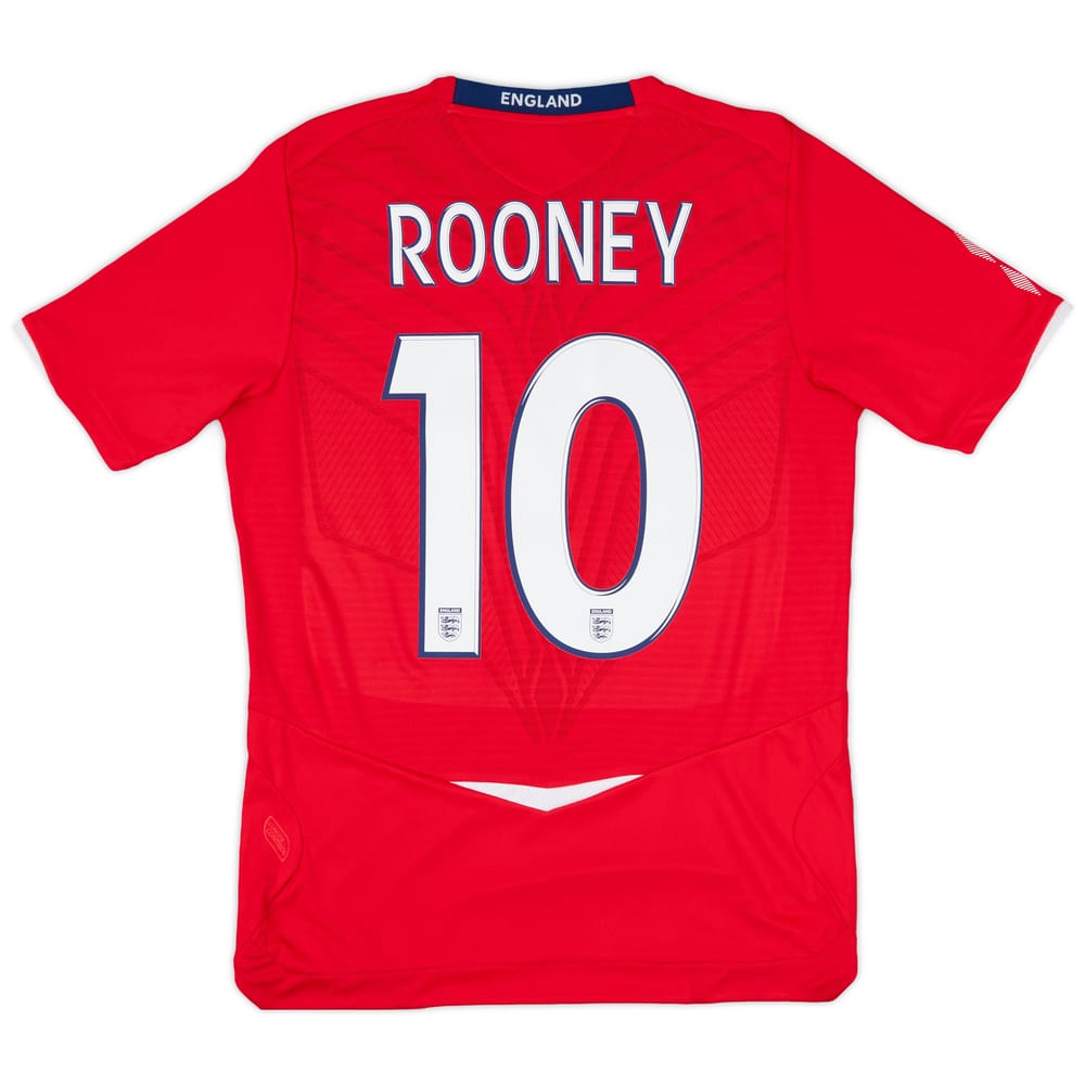 2008-10 England Away Shirt Rooney #10 (S)
