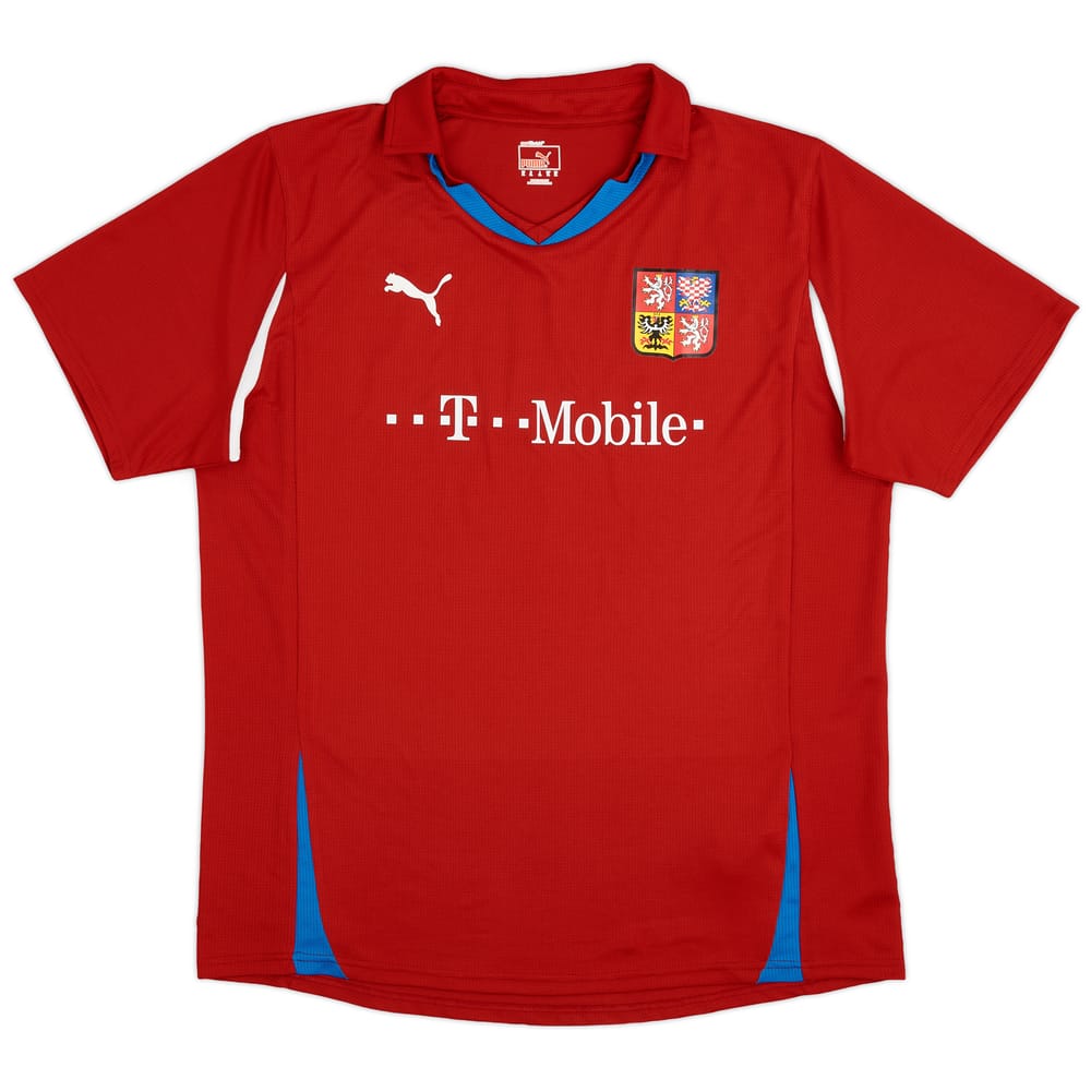 2010-11 Czech Republic Home Shirt - 9/10 - (XL)